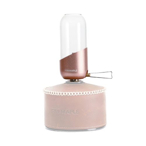 Fire Maple Orange Camping Light, Propane Lamp，Gas Lantern, Glass Lampshade & Windproof, NO Mantles Needed, Brightness Adjustable, Heating, Camping Atmosphere &Bright Flames