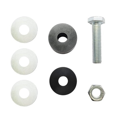 WIKTOPROK 2 Pack Strut Channel Trolley Stopper, Trolley Roller Wheel Limit Trolley Assembly Positioning for 1-5/8" Wide and All 1-5/8" or Taller Strut Channels