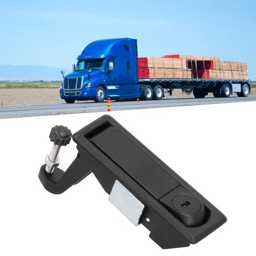 Compression Latch Lock Powder Coated Zinc Alloy Adjustable Lever with Locking Trigger Lock for RV Marine Boat Cabinet