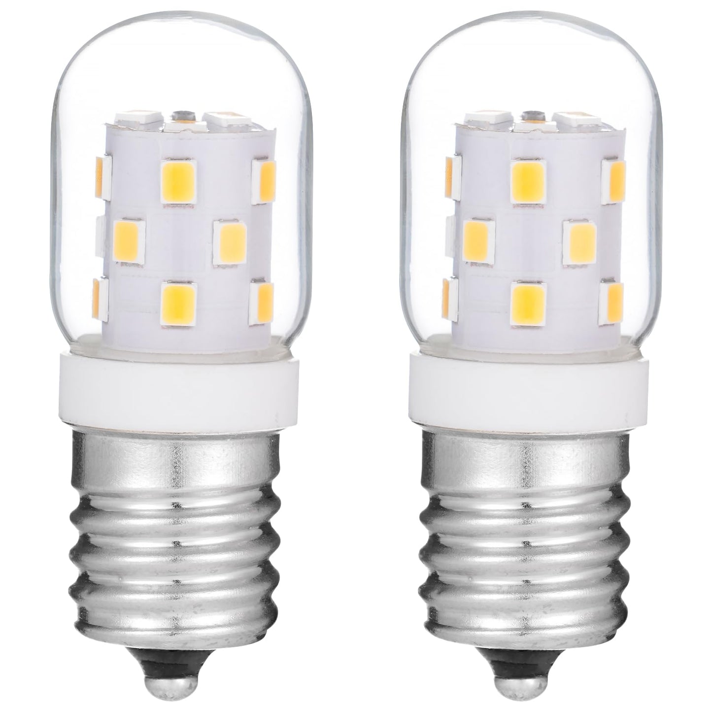 UgoHiff LED Light Bulb for Whirlpool Microwave WMH53521HZ06, WMH53521HZ1/2/4/5, WMH31017AS0/1/2/3/4/5- E17 3W 4000K White 820632A LED Light Bulb (2 Pcs)