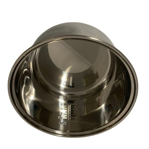 DSFVVXV Stainless Steel Rice Cooker Inner Bowl, Compatible for Tiger JBV-A10U 5.5 Cup Nonstick Liner Replacement