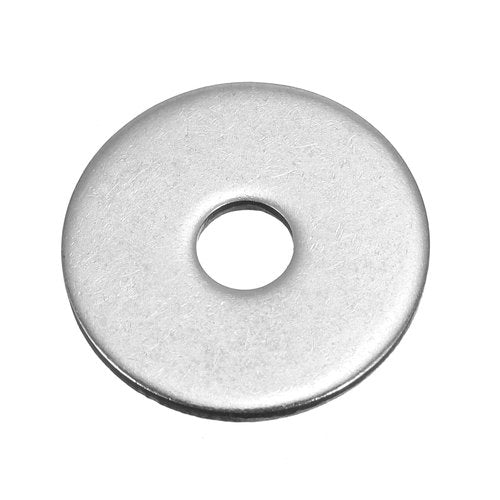 1/4" x1"OD Fender Washer,18-8 (304) Stainless Steel Flat Washer, 1/4 ID x 1" OD, 100Pcs