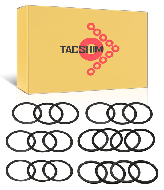 TACSHIM Black Coated 5/8”x24 Barrel Shim Kit for .308/7.62mm .300BLK (20 Pack) Black