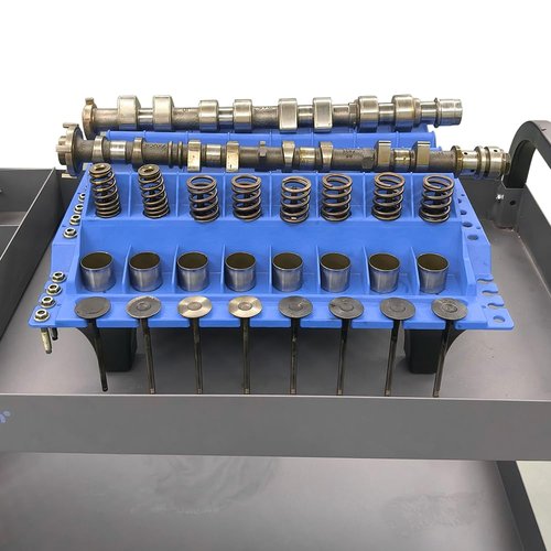 Advrepair Engine Cylinder Head Component Organizer – Valve, Spring & Camshaft Tray | Auto Engine Repair Tool Stand | Valve Storage Rack