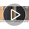 LEOPO Black 12-Inch Floating Shelf Brackets 6-Pack - Heavy Duty Support, 11.25" Length