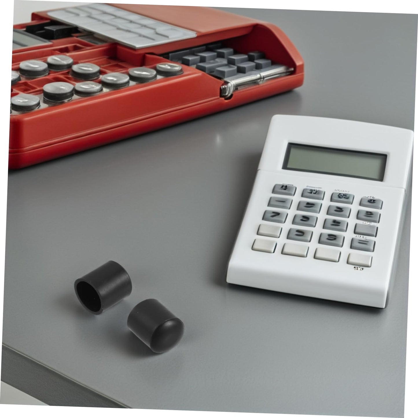 STOBOK 60pcs Non-Slip Round Chair Leg Caps Rubber Furniture Feet Protectors for Hardwood Floors U-Shaped Table Leg Covers Sturdy Floor Protectors for Chairs and Tables