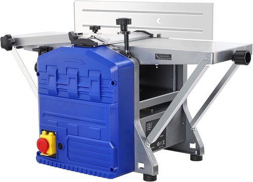 Power Benchtop Planer, 1250W Powerful Bench Planer, 8000 RPM Wood Planer, Low Noise for Hardwood & Softwood Planing, Ideal for Hard & Soft Wood Planing & Thicknessing