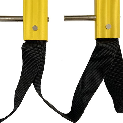 Permanent Fire Escape Ladder Two-Story 13ft | Ladder for Egress, Window or Attic | Hanging Ladders for Fire Emergency | Home Safety | External Ladders for Fire Evacuation | Wall-Mounted Climbing Rungs