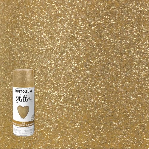 Rust-Oleum Specialty Glitter Spray Paint Gold 10.25 oz - Indoor Craft & Decor