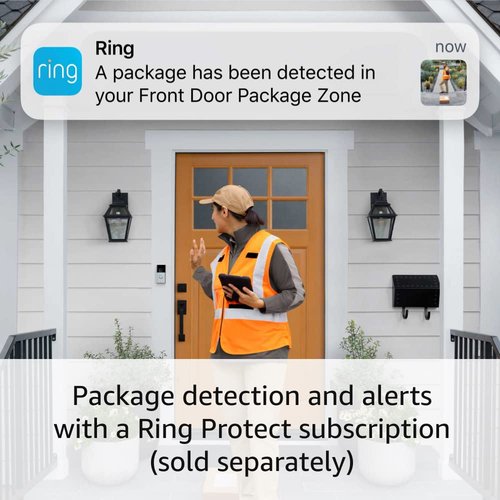 Like-New Ring Battery Doorbell Plus (newest model) | Head-to-Toe HD+ Video, motion detection & alerts, and Two-Way Talk