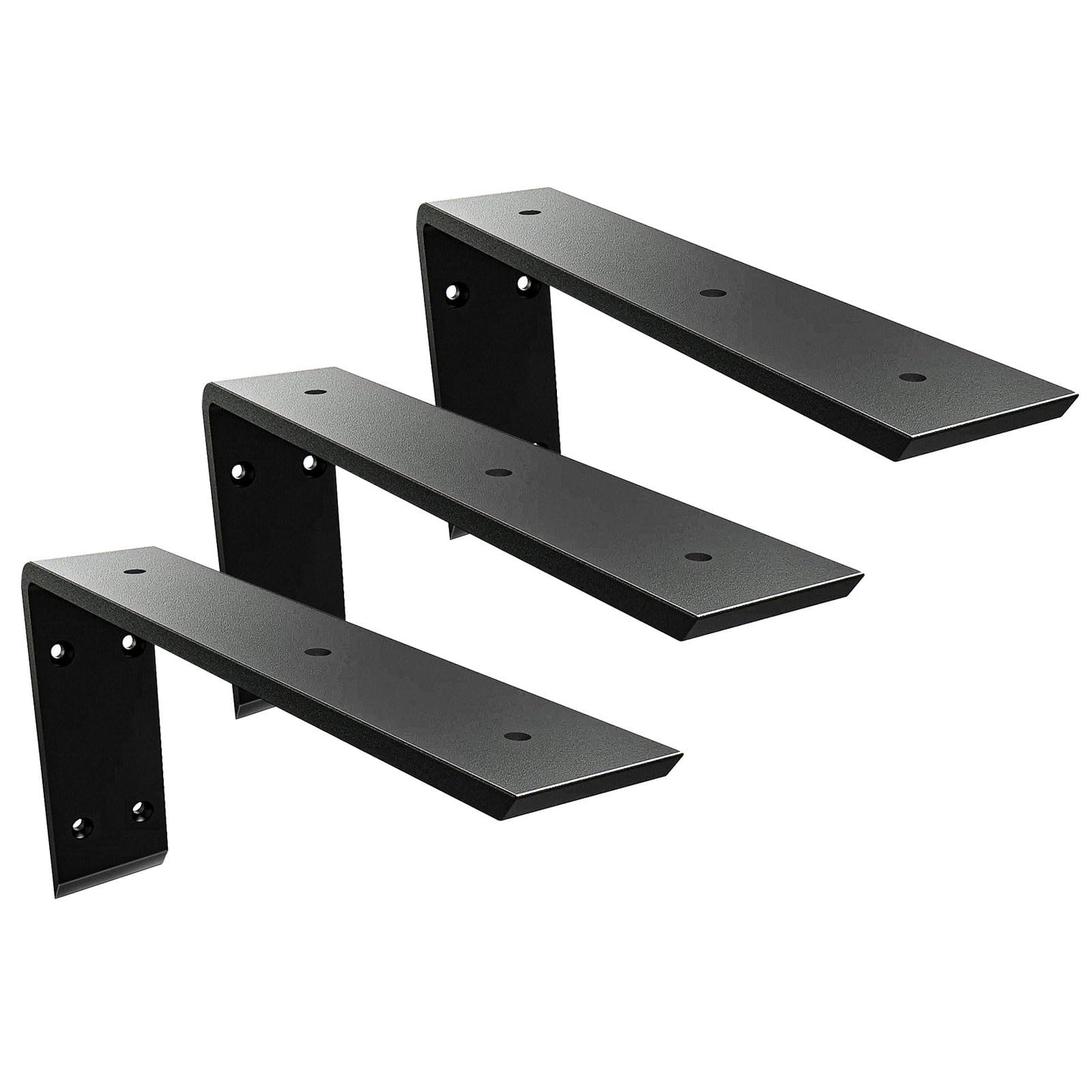 Countertop L Brackets 20 Inch Heavy Duty Granite Countertop Bracket 0.4 Inch Thick 20"x8"x2.5" Hidden Countertop Support Brackets for Quartz/Granite/Wood/Concrete/Laminate Countertops (3pack)