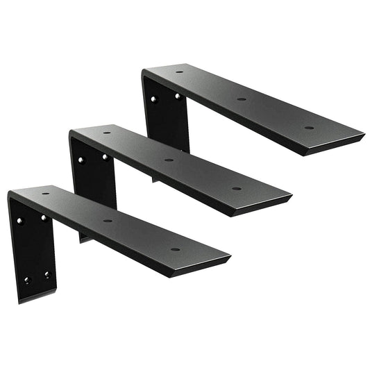 Countertop L Brackets 20 Inch Heavy Duty Granite Countertop Bracket 0.4 Inch Thick 20"x8"x2.5" Hidden Countertop Support Brackets for Quartz/Granite/Wood/Concrete/Laminate Countertops (3pack)