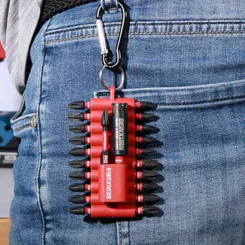 22 Pieces Multi Impact Screwdriver Bits Set,Magnetic S2 Steel Insert Power Bits with Organizer Sleeve and Storage Strip