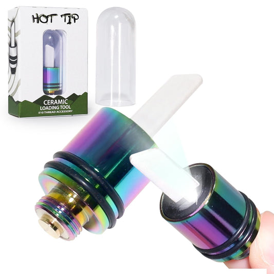 Ceramic Hot Knife Tip are Heating Multi-Tool for Slicing Wax or Viscous oil etc，(Mixed color)（1PC）