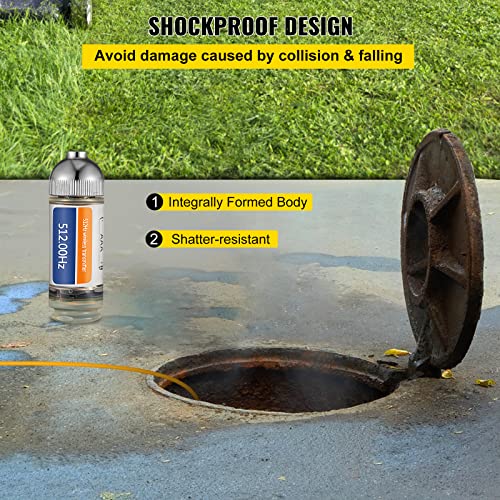 VEVOR 512 Hertz Sonde, Remote Transmitter for Underground Pipe