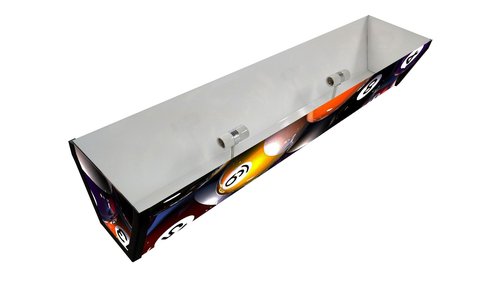44" Acrylic Pool Table Light, Rack'em Up