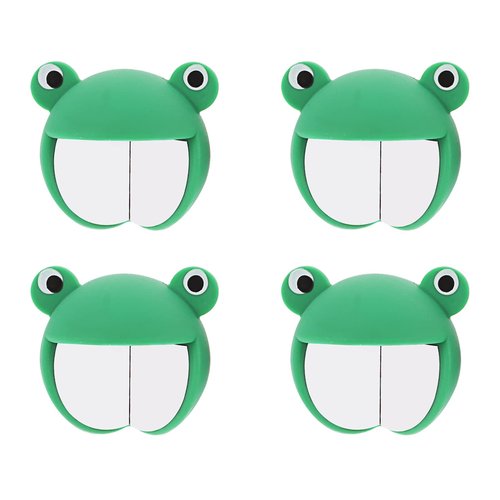 Toddmomy 4pcs Cartoon Silicone Table Corner Guard Safety Edge Protector for Elders Durable Non Traceless Removable Covers Cute Animal Design Strong Adhesive for Home Furniture