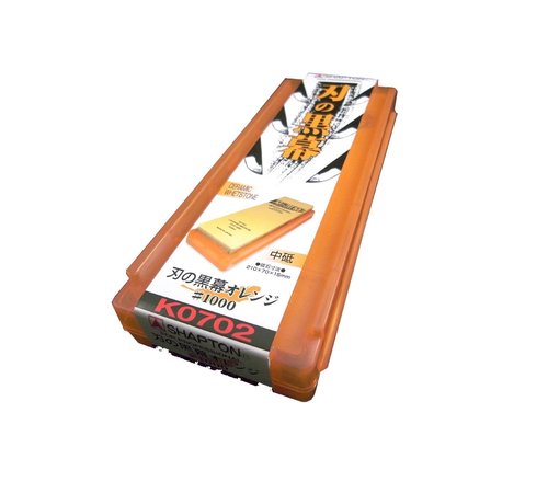 SHAPTON Ha No Kuromaku Ceramic Whetstone (A-set) Medium Grit (#1000) + Fine Grit (#5000)