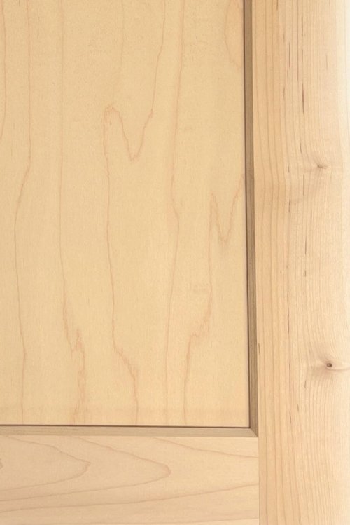 ONESTOCK Unfinished Maple Shaker Cabinet Door Front Replacement - 12W x 24H | Ready to Paint or Stain | Solid Wood | Cabinet Door Replacement