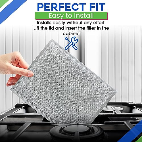 Bagean Downdraft Stovetop Filter Replacement 2-Pack for Jenn Air 14 x 11.4 in - Grease Screen, Dishwasher Safe