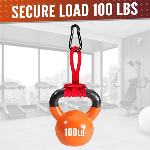 6 Pcs Spring Snap Hooks, 2 Inch Carabiner Clip, Heavy Duty Carabiners Snap Hooks Quick Link for Indoor and Outdoor Activity, Camping, Fishing, Hiking
