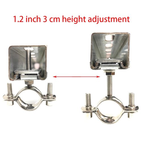 8 Pack Strut Clamp; Universal Strut Clamps for Rigid Conduit and EMT; Universal Pipe Clamp for Strut Channel. Bracket with 360 Degree Rotation