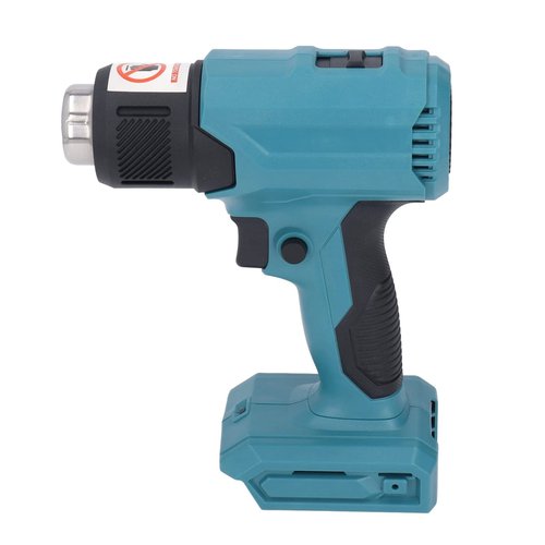 Cordless Adjustable Temperature Portable Heat with 4PCS Nozzle for Automotive Film Softening Wires (Blue)