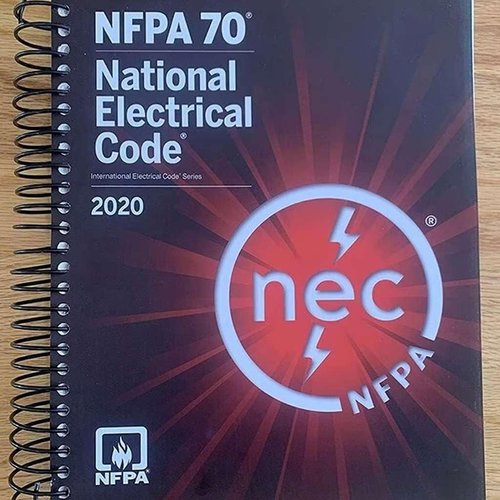 NFPA 70, National Electrical Code, 2020 Edition Spiral Bound