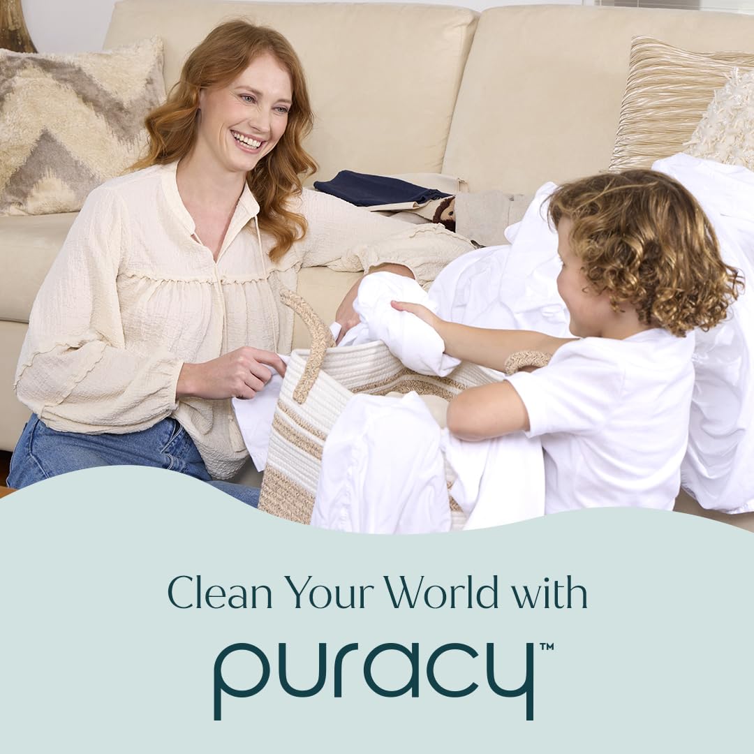 Puracy Stain Remover, Travel and Laundry Stain Cleaner for Clothes, Baby Essentials, Kids Stains, Oil and Fabric Spot Cleaner (Stain Remover Spray, 12 fl oz)