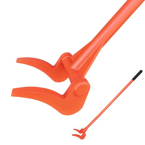 Upgrade ZOOKASEA Pallet Buster 50" with Handle, Heavy Duty Deck Board Removal Tool, Non-Slip Grip Wrecking Pry Bar, Multi-Purpose Breaker for Efficient Removal, Renovation and Construction