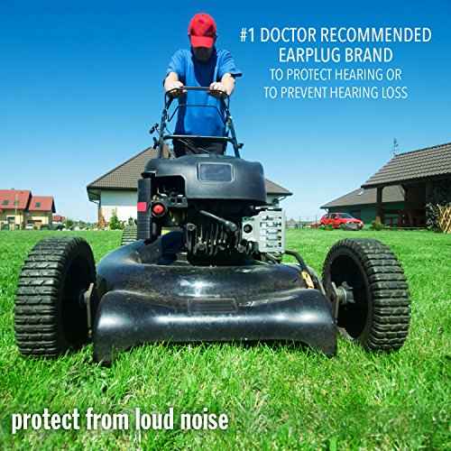 Mack's Original Soft Foam Earplugs, 10 Pair - 33B Highest NRR, Comfortable Ear Plugs for Sleeping, Snoring, Work, Travel & Loud Events | Made in USA