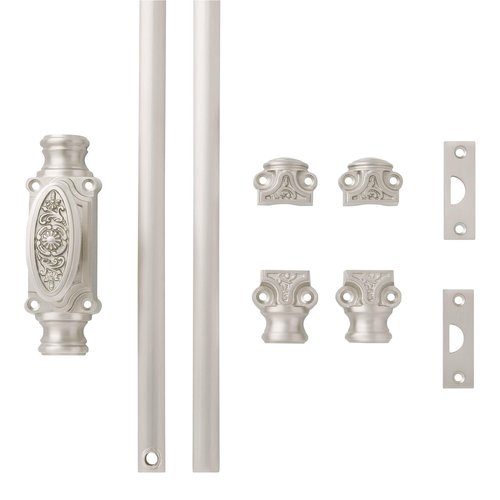 Signature Hardware 955211-1.56 Helmina 2 Inch Tall Cabinet Cremone Security Bolt - Antique Brass