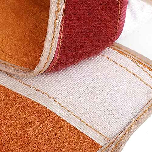 Leather Welding Hood, Breathable Cowhide Shawl Hat Protector Caps With Neck Shoulder Drape Anti Spatter Heat Insulation Electric Soldering Working Security Head Protection