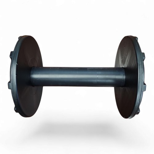 Empty Spool For Wires, Cords, Rope, Hose Etc... 12in x 16in Sturdy Impact Resistant HDPE Empty Reel (Center Hole 2in)