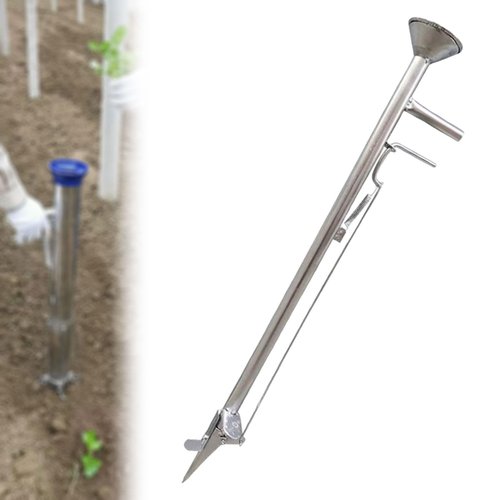 MYCENSE Sowing Seed Sower Dispenser Seed Dibber Handheld Transplanting Tool Bulb Planter for Lawn Spinach Vegetable Lettuce Potato