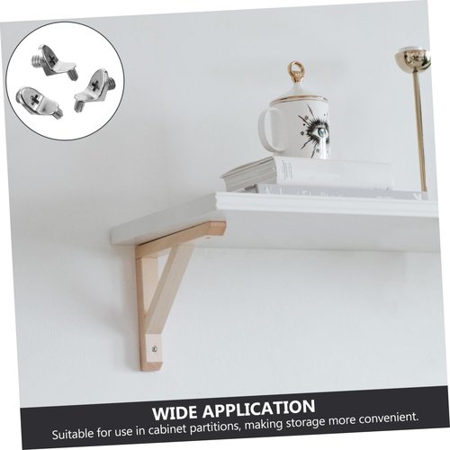 QUMIIRITY 10Pcs Cabinet Shelf Pegs Heavy Duty Shelf Supports for Wood and Shelving Reliable Shelf Pins for Organizing Kitchen Furniture and Bookcases