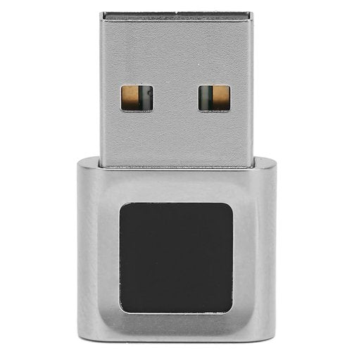 USB Fingerprint Reader Mini Fingerprint Scanner PC Dongle Windows Hello Fingerprint Reader for PC Laptop 360 Degree Touch Speedy Matching Biometric Portable USB Fingerprint Logger for Windows 10/11