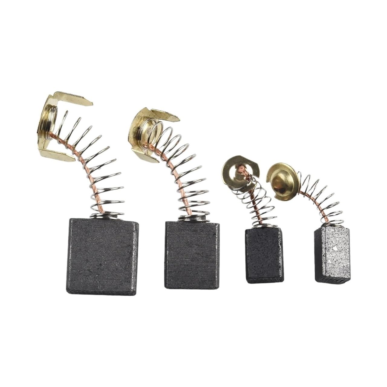 60pcs Replacement Electric Hammer Drill Graphite Brush, 10 Sizes Electric Motor Carbon Brushes, Motor Carbon Brushes