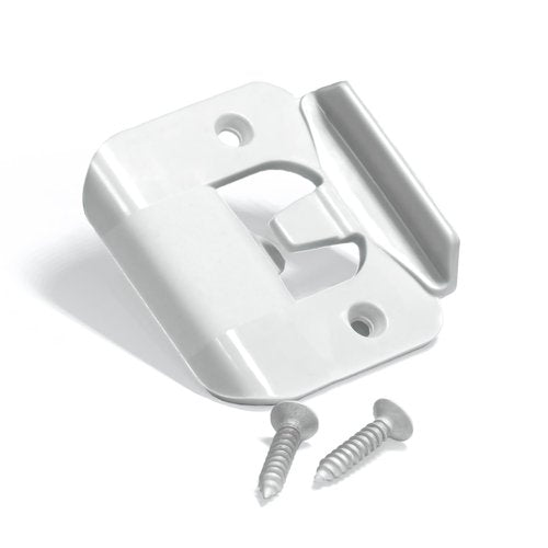 Door Silencer Strike Plate - Flexible, Noise Eliminating Fix for Loud Doors Fits with No Modifications, Stops Slamming Noise Perfect for Nursery, Bedroom, Sleepers, Auditory Issues (White, Five Pack)