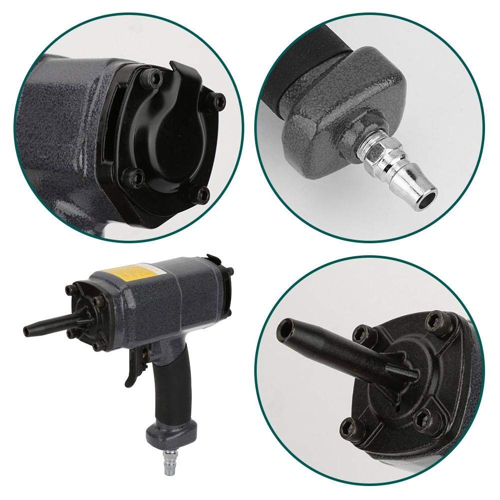 Pneumatic Nail Remover Siding Removal Tool Powerful Heavy Duty Air Powered Denailer Tool for Wood Recycling Disassembly Demolition NP-50 0.4-0.7MPa