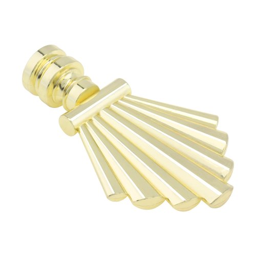 RTNLIT Lamp Finial Cap Knob 2.8 Inch Tall Lamp Finials Decorative Alloy Finials for Lamp Shades, Tapped 1/4-29 Lamp Knob Replacement, Gold