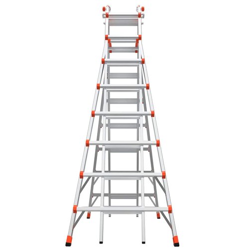 Little Giant Ladder Systems, SkyScraper, M15, 8-15 foot, Stepladder, Aluminum, Type 1A, 300 lbs weight rating, (10109)