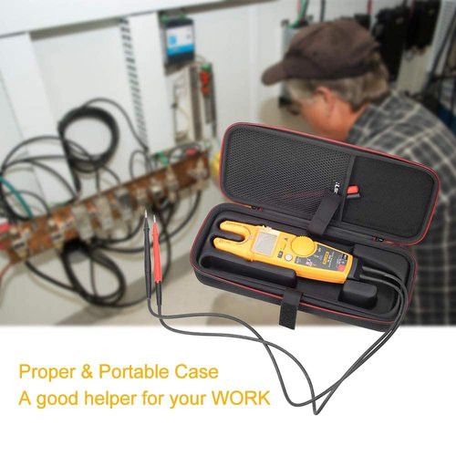 RLSOCO Hard Case for Fluke T5-600/T5-1000/T6-600/T6-1000/T6-1000 PRO Electrical Voltage, Continuity and Current Tester (Case Only)