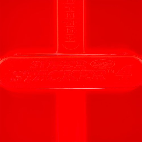 Bucket Boss - Super Stacker Small Parts Organizer, Bucket Organization (15054), Red