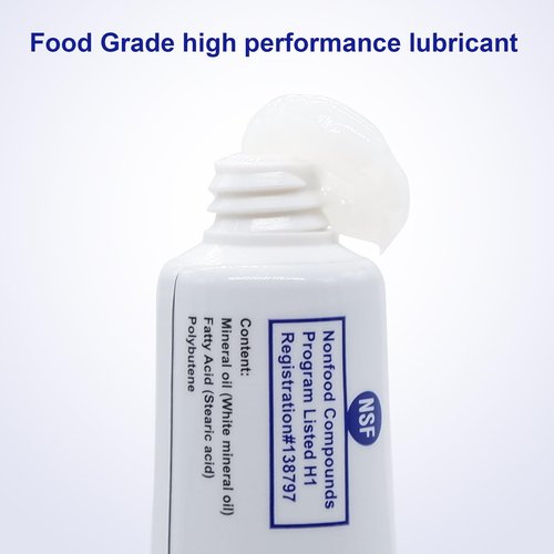 Multi-Purpose Lubricants 0.35oz (2 Pack) Snap & Zipper Lubricant, Food Grade Grease, Silicone Grease for Cooler Bag, Freezer Bag, Boat Cooler, O Rings, Hinges, Fishing Reels, Toolbox Essentials
