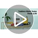 6699 0.17 HP Tankless Water Heater Flushing Kit with 2 Hoses & 3 Gal Pail