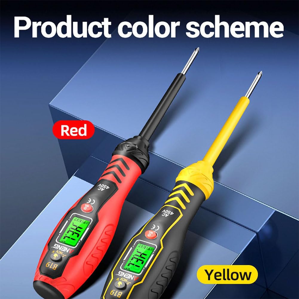 Intelligent Non-Contact Voltage Tester ‑ Safe & Efficient Electrician'S Tool, 2-In-1 Intelligent Non-Contact Voltage Tester, 2-In-1 High Torque Strong Magnetic Screwdriver Electricity Detector (Set 4)