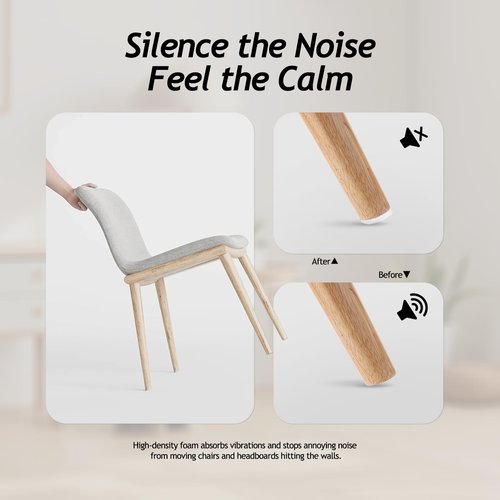 20 Pcs EVA Foam Headboard Stoppers for Wall Protection - 15mm & 5mm Thick Furniture Bumpers, Bed Frame Noise Reducers, Anti-Shake Wall Pads for Headboard and Couch (White)