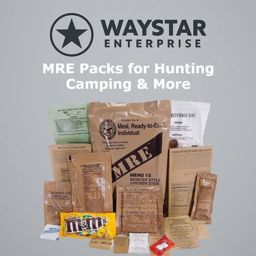 MRE Meals Ready to Eat – A & B Case Bundle (2 x 12 Packs) – 2025 Inspection or Better – Emergency Survival Food w/Flameless Heaters