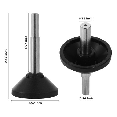AQDD DNP617 Router Centering Cone Accessorie for Dewalt Fixed Base Compact Router, Also works compatible with routers with a 1/4"" collet